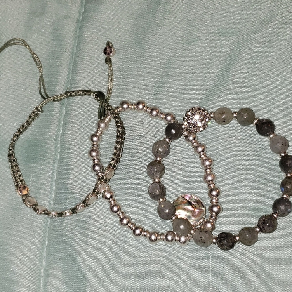 Gorgeous Tommy Bahama Beaded Bracelet - 3 strands